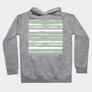 Sage Summer Stripes Hoodie